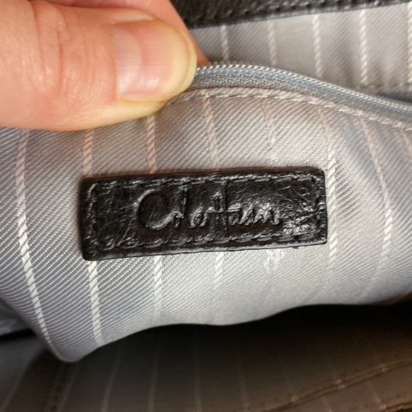 Cole Haan Black Leather Shoulder Bag - Picture 13 of 17